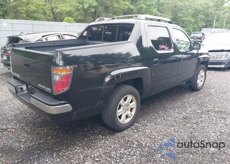 2007 Honda Ridgeline Rts из США, поврежденный, VIN 2HJYK16437H528419